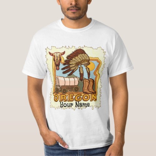 Oregon custom name T_Shirt