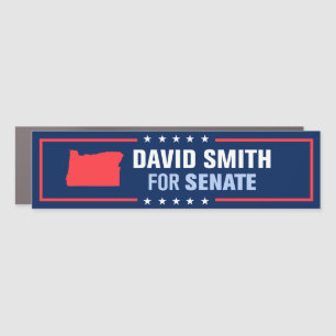 Oregon David Smith for Senate Bumper Car Magnet