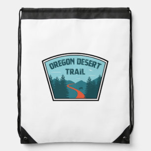Oregon Desert Trail Drawstring Bag