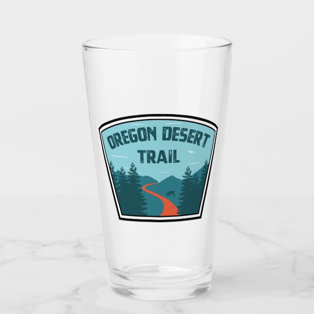 Oregon Desert Trail Glass (Front)