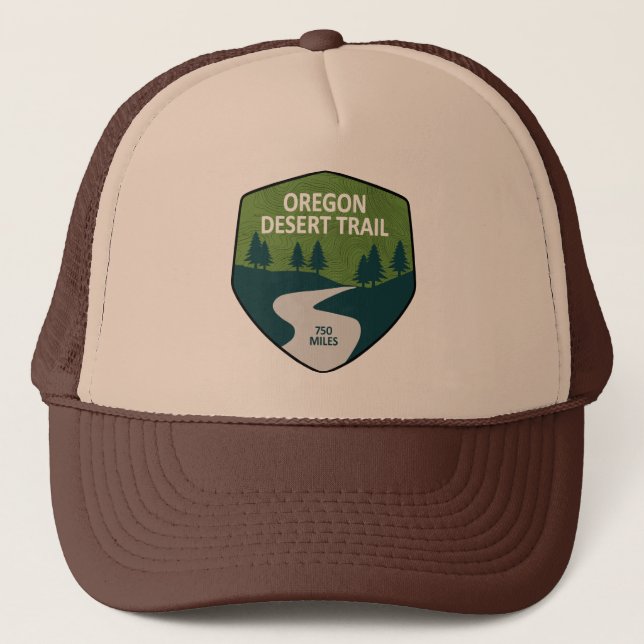Oregon Desert Trail Trucker Hat (Front)