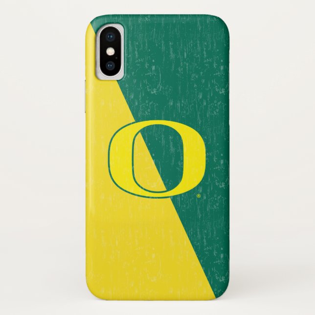 Oregon | Distress Grunge Case-Mate iPhone Case (Back)