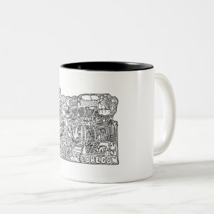 Oregon Doodle Coffee Mug