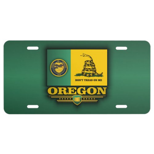 Oregon DTOM License Plate