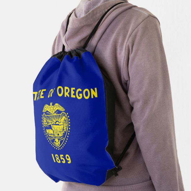 Oregon flag drawstring bag (Insitu)