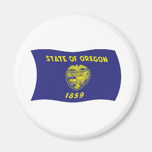 Oregon Flag Magnet