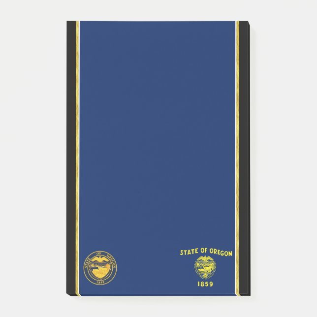 Oregon flag post-it notes (Front)