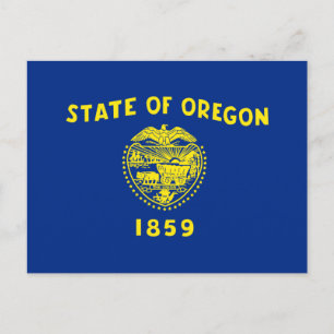 Oregon Flag Postcard