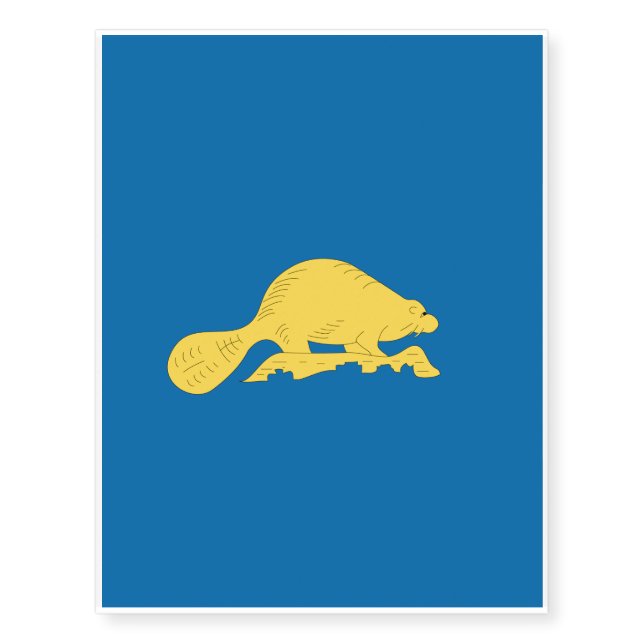 OREGON Flag Temporary Tattoos (Front)