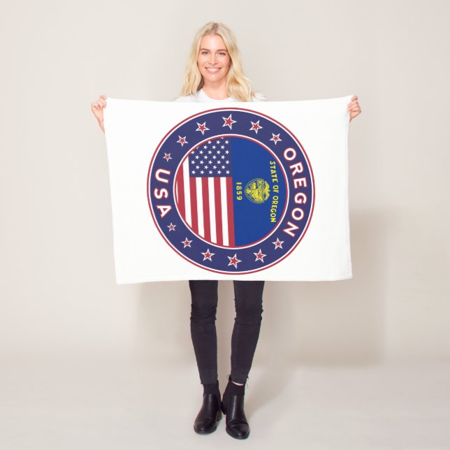 Oregon Fleece Blanket (In Situ)