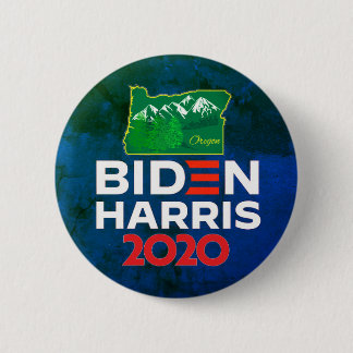 Oregon for Biden Harris 2020 Button