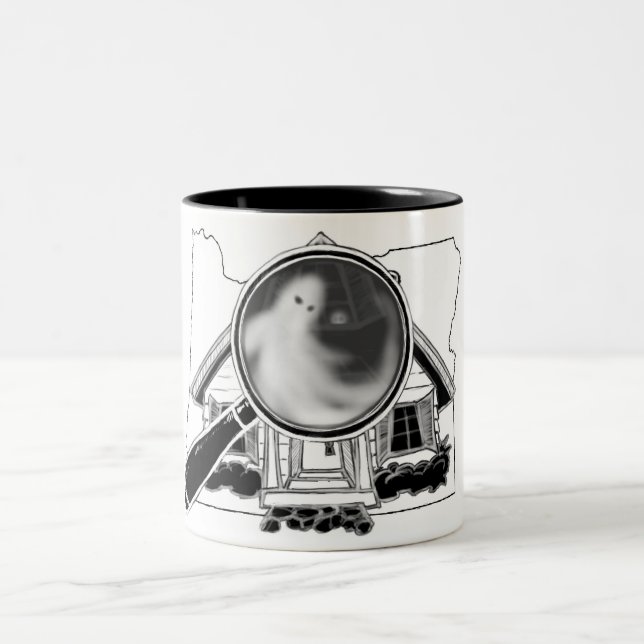 Oregon Ghosties Two-Tone Coffee Mug (Center)