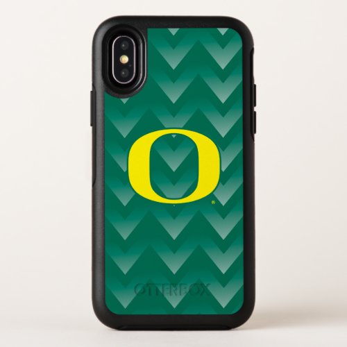 Oregon  Gradient Chevron OtterBox Symmetry iPhone X Case