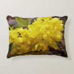 Oregon Grape Flowers Yellow Wildflowers Accent Pillow