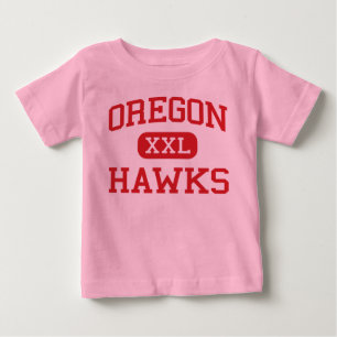 Oregon - Hawks - High School - Oregon Illinois Baby T-Shirt