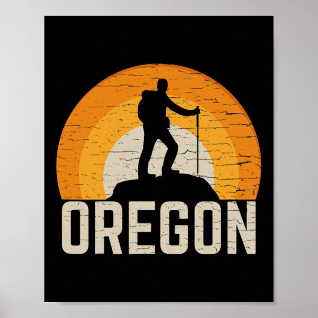 Oregon Hiking  Poster (Front)