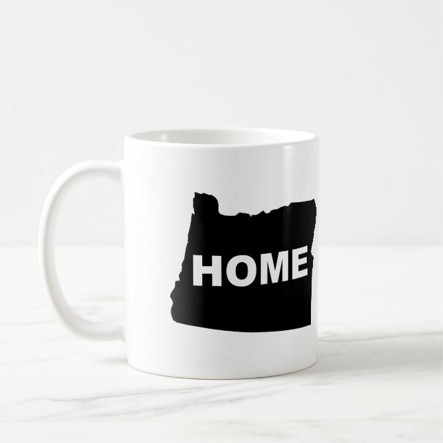 Oregon Home Away From State Mug or Travel Mug (Left)