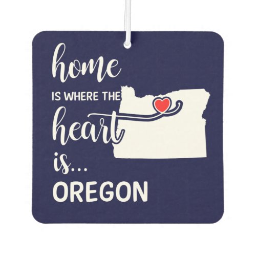 Oregon home is where the heart is air freshener