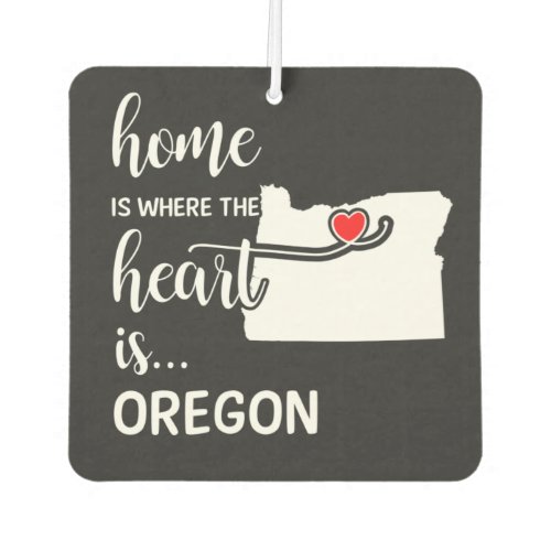 Oregon home is where the heart is air freshener