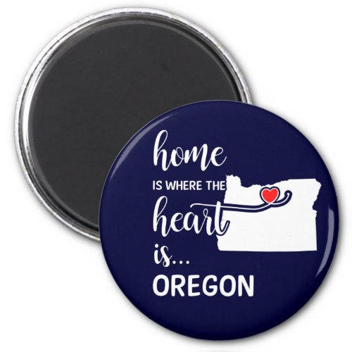 Oregon home is where the heart is magnet