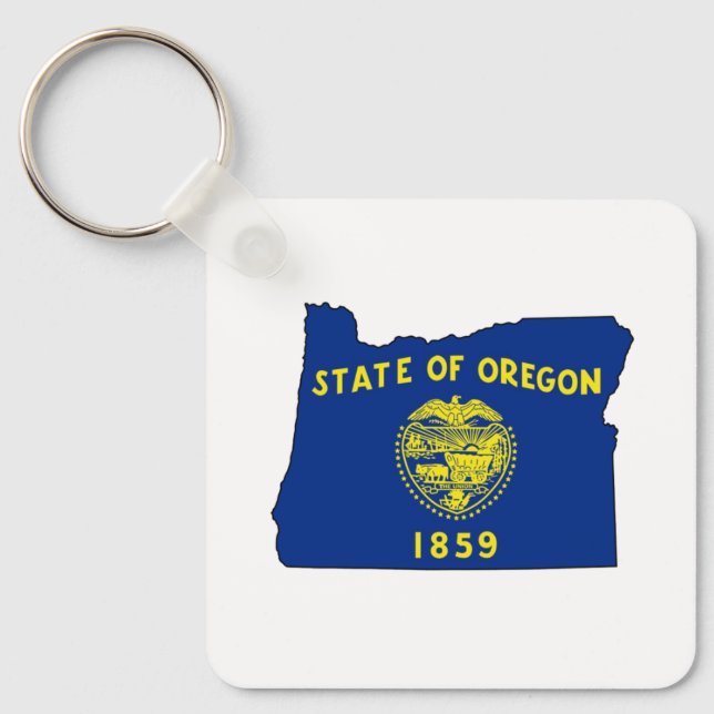 Oregon Keychain (Front)