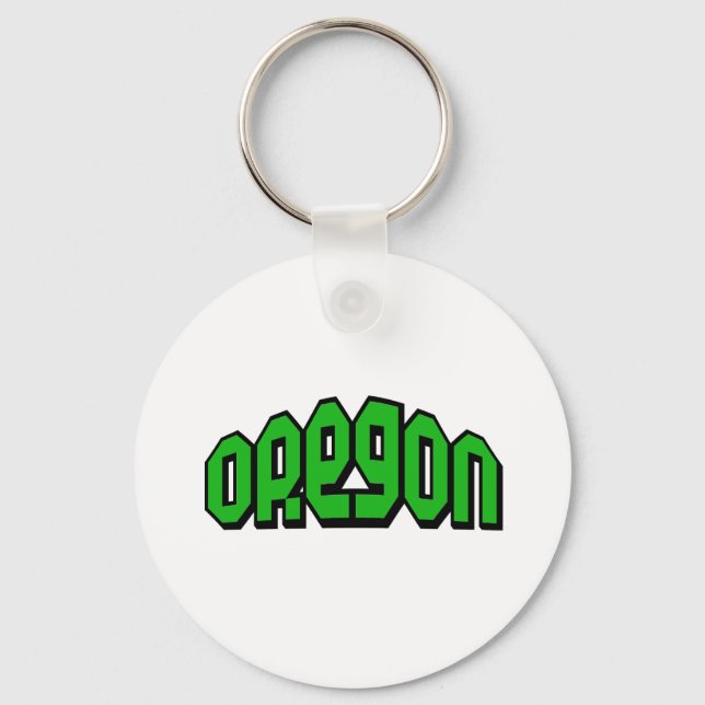 Oregon Keychain (Front)
