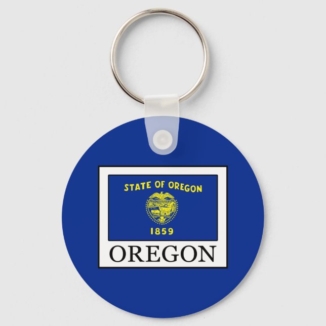 Oregon Keychain (Front)