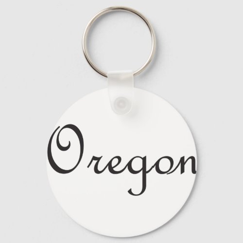 Oregon Keychain