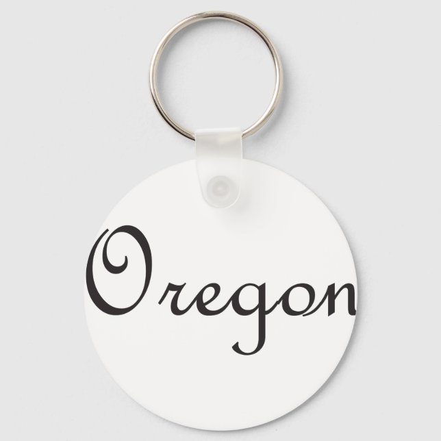 Oregon Keychain (Front)