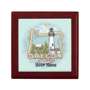 Oregon Lighthouse  Gift Box