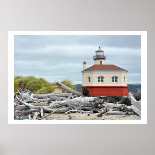 Oregon lighthouse poster