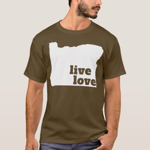 Oregon Live Love Oregon T_Shirt