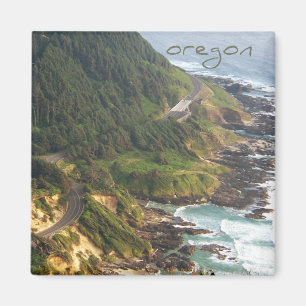 Oregon Magnet with title