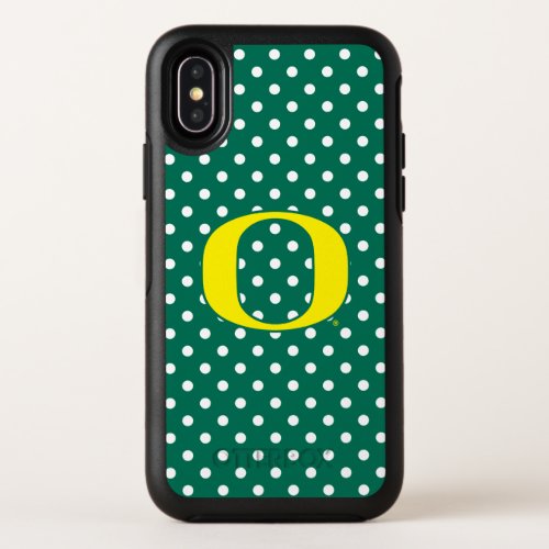 Oregon  Mini Polka Dots OtterBox Symmetry iPhone X Case