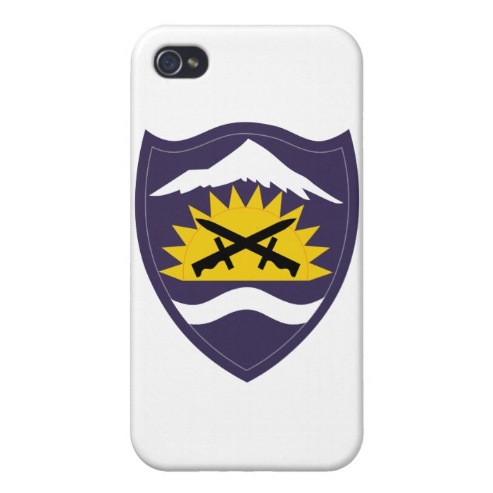 oregon national guard iPhone 4/4S cases