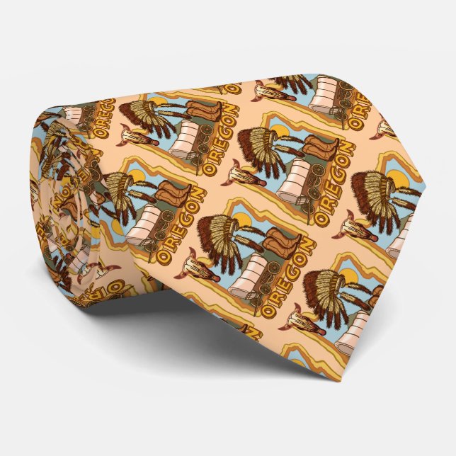 Oregon Neck Tie (Rolled)