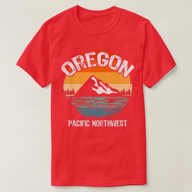 Oregon Northwest  T-Shirt (Design Front)