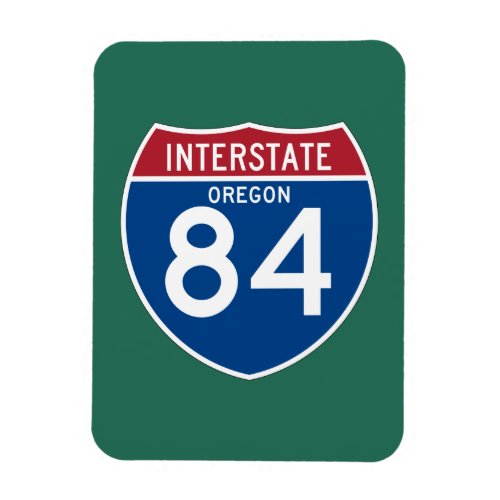 Oregon OR I_84 Interstate Highway Shield _ Magnet
