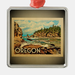 Oregon Ornament Vintage Travel