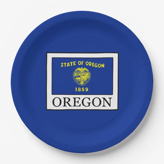 Oregon Paper Plates (Front)