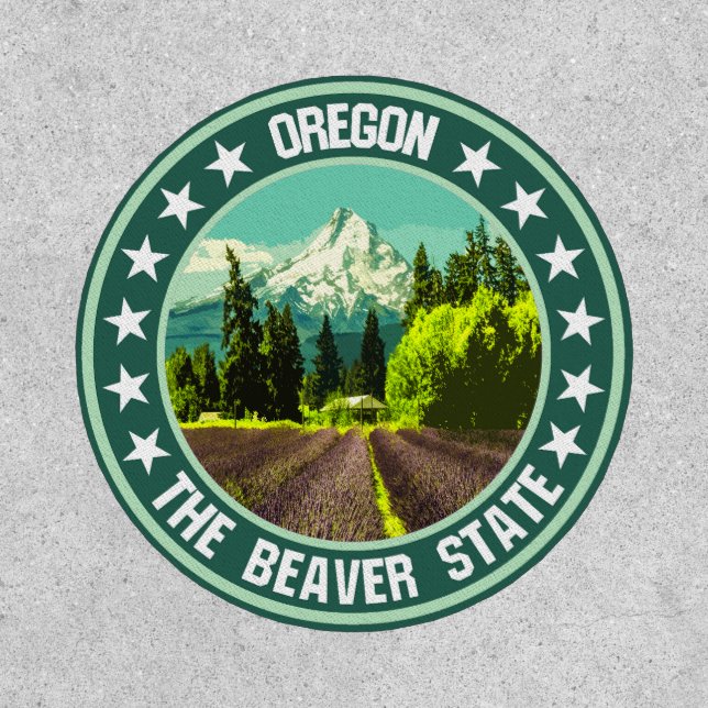 Oregon                                             patch (Front)