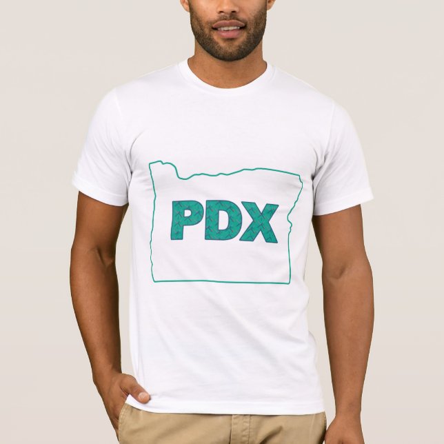 Oregon PDX Carpet Bella Canvas T-Shirt (Front)