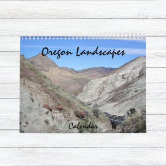 Oregon Photographic Landscapes Calendar