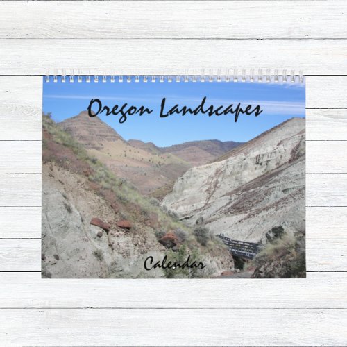Oregon Photographic Landscapes Calendar