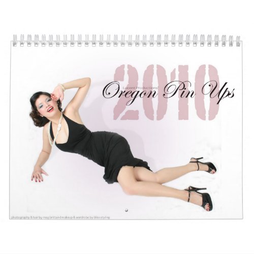 Oregon Pin Ups Calendar