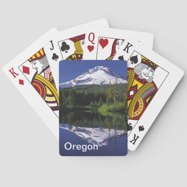 Oregon playing cards (Back)