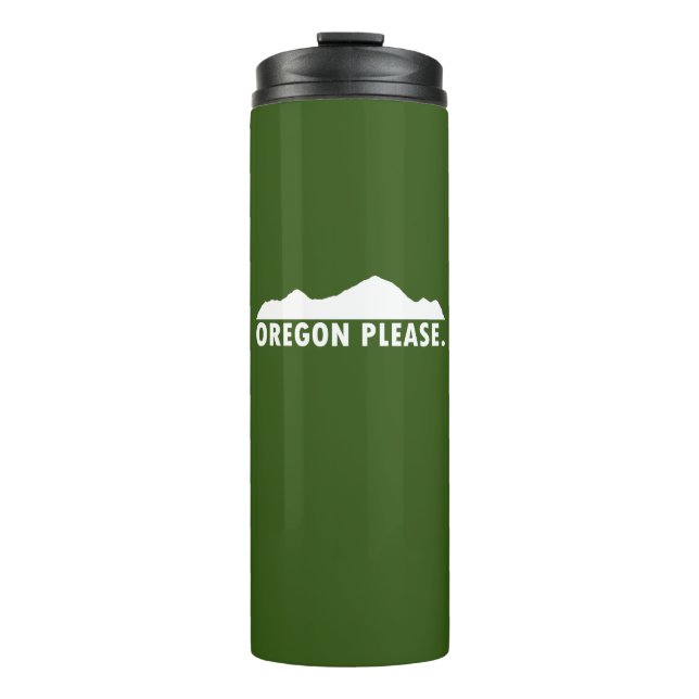 Oregon Please Thermal Tumbler (Front)