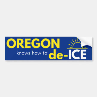 Oregon political bumper sticker