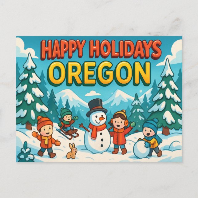 OREGON Postcard (Front)