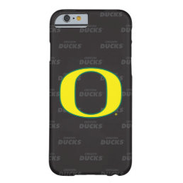 Oregon | Repeating Black Pattern Barely There iPhone 6 Case